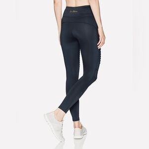 Sam Edelman Black High Waisted Moto Style Leggings - Size Large
